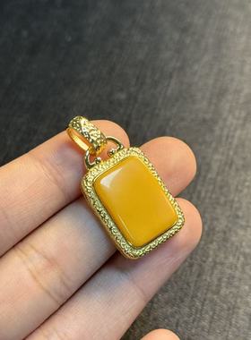 925琥珀吊坠-约34*17mm-多样性发货-R祥-B3434