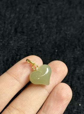 和田玉吊坠 约17*15*10mm 多样性发货-YSP金 B4049