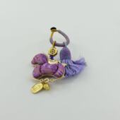 V268 YX聚 饰品宋锦布小马挂件 多样性发货