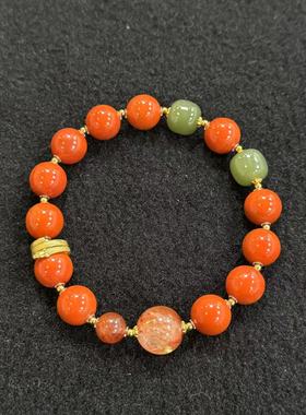 南红（玛瑙）南红手串-约10mm-多样性发货- H祥 Y6072