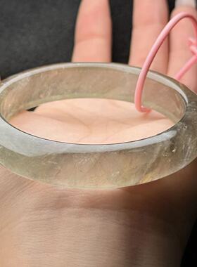 绿幽灵水晶正圈手镯-约13*9mm-多样性发货-S优-A8