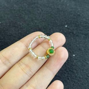 J翠 多样性发货 Y5406 7mm 翡翠戒圈