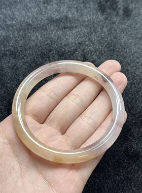 金丝玉（石英岩玉）手镯-约8*8mm-多样性发货- BD千B1399 52-64