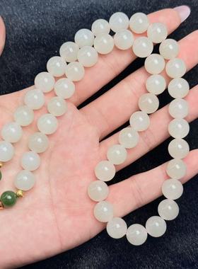 和田玉项链-约10mm-多样性发货- DY一- A4958