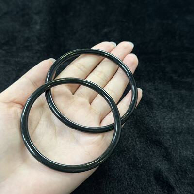 和田玉塔青手镯-约4mm-多样性发货-多样性发货-DY一-Y2160