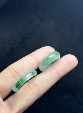 石英质玉独龙玉戒圈-约4*3mm-多样性发货- BD千- A4723