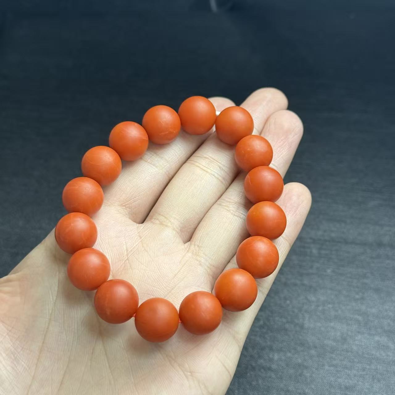 南红（玛瑙）南红手串-约12mm-多样性发货-S御，B5077