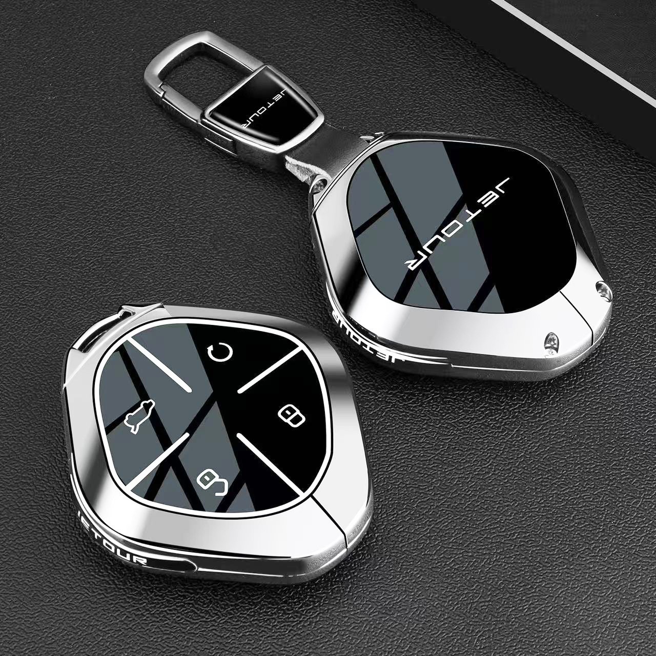 奇瑞捷途大圣钥匙套26款JETOUR大圣IDM新款山海L6汽车包扣遥控壳