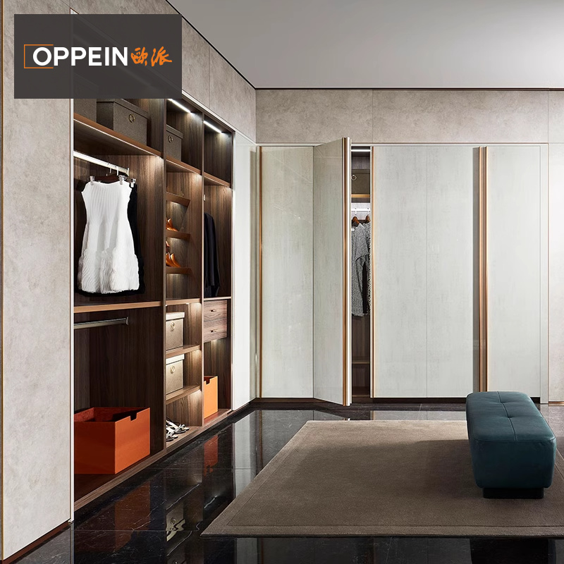 欧派整体衣柜定制全屋轻奢卧室