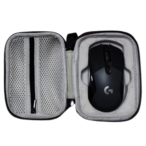 适用罗技鼠标包保护盒G903G603G703便携式收纳盒防水防尘手提抗压