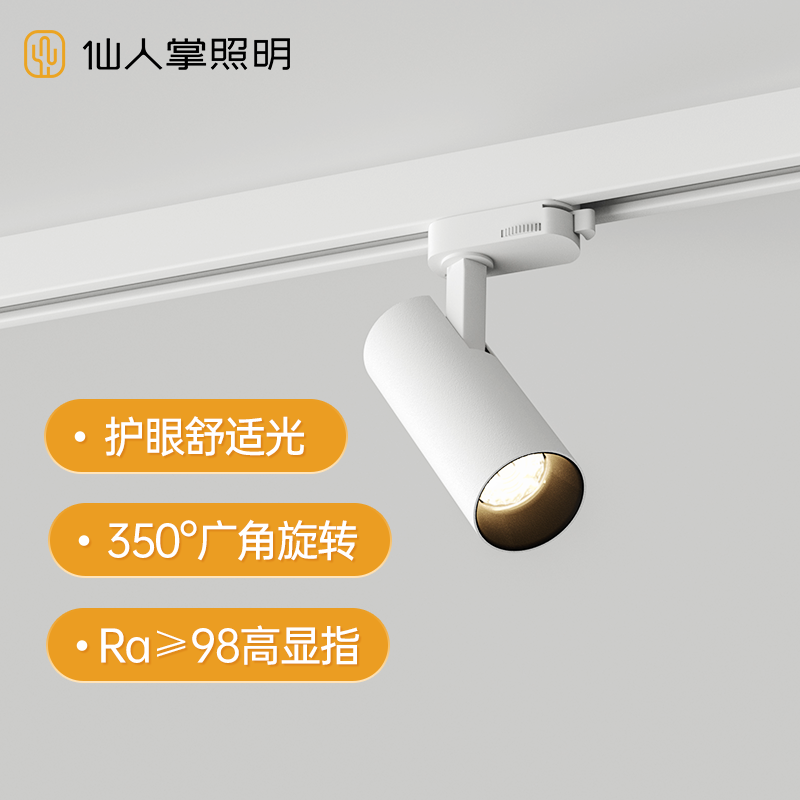 仙人掌照明嵌装明装聚光轨道灯