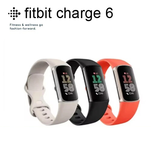 谷歌Fitbit Charge 6 运动智能GPS睡眠心率血氧手环数据跟踪手表