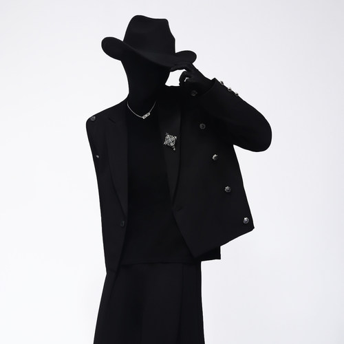 小众设计短款休闲西服