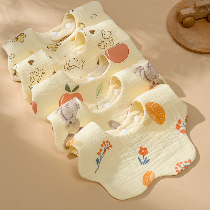 婴儿纱布围嘴纯棉a类口水巾宝宝新生儿围兜男女春夏薄款,家庭/个人清洁工具,平板拖把,淘宝优惠券,粉丝福利购,淘宝优惠卷