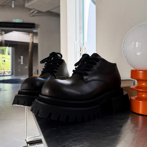 无脑入大头米奇马丁靴厚底短筒靴