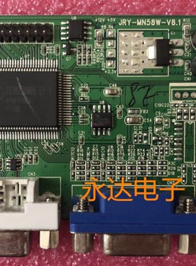 NB32F2曲面驱动板 JRY-MN58W-V8.1配屏hk320wled电源板HKL-320208