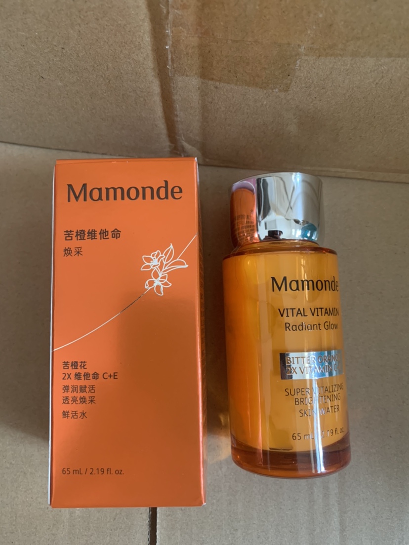 【新疆内蒙古不发，到24年9月】Mamonde梦妆苦橙精华水爽肤水65ml