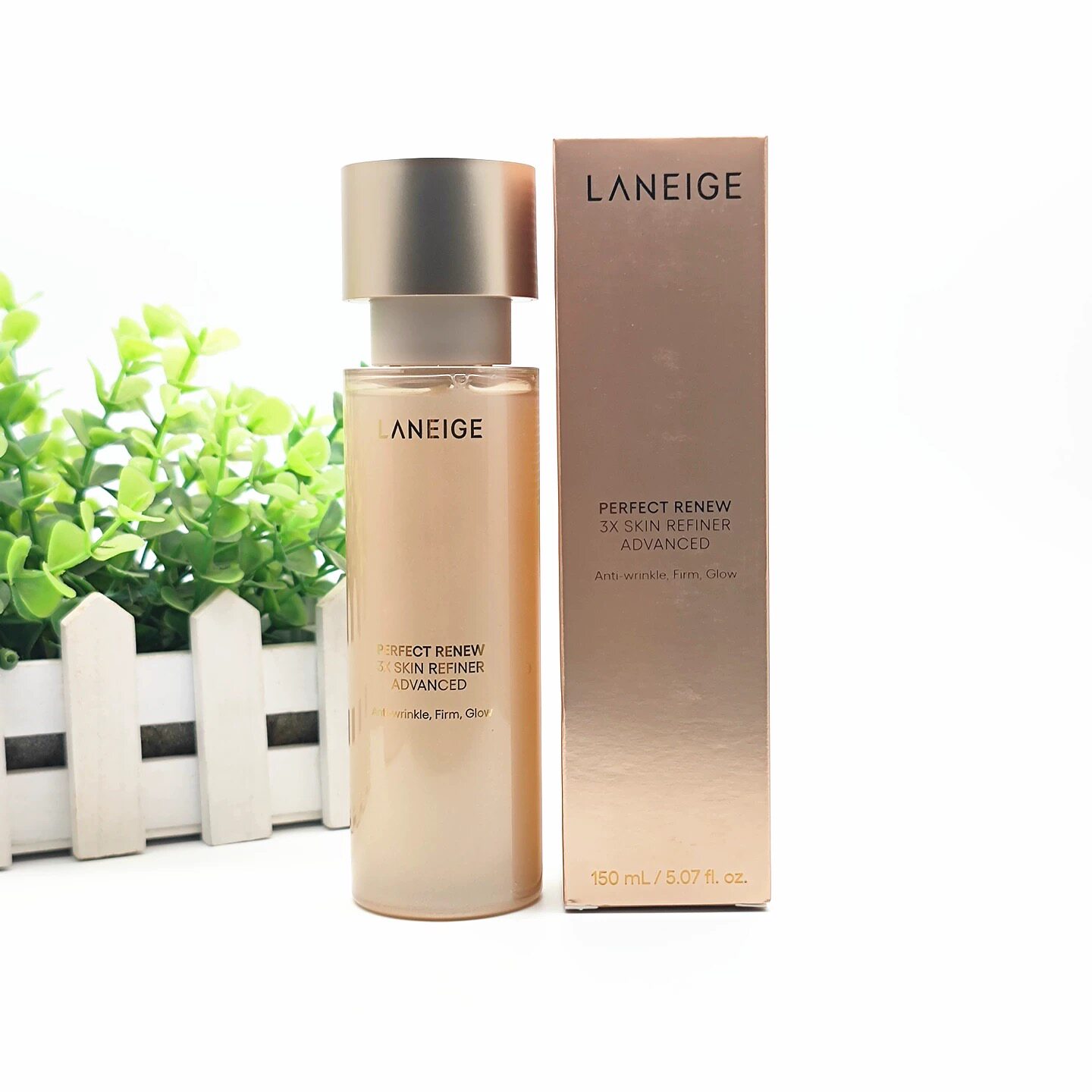 【韩国正品】Laneige 兰芝致美紧颜焕采三重精华水150ml抗皱补水