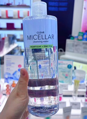 【韩国正品】CellFusion C 秀肤生卸妆水净透毛孔黑头清洁500ml