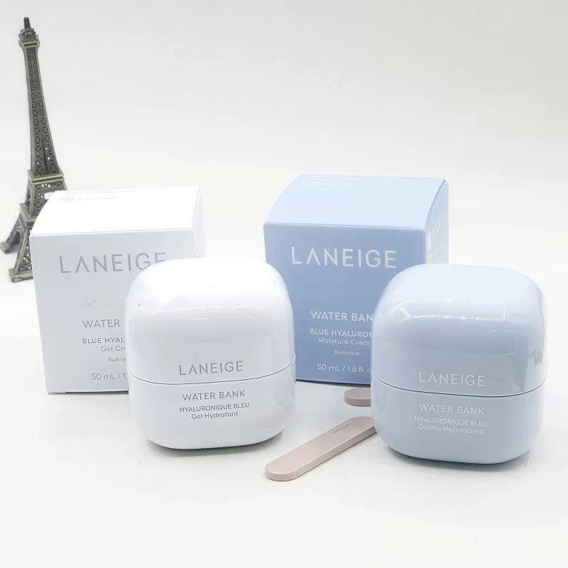 【韩国正品】Laneige兰芝水库凝肌润颜修护面霜水酷小蓝盾滋润