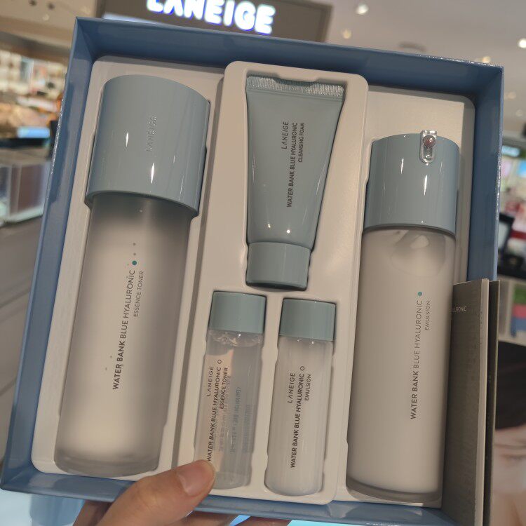 【韩国正品】Laneige兰芝新水酷水乳护肤套装小蓝盾补水保湿亮肤