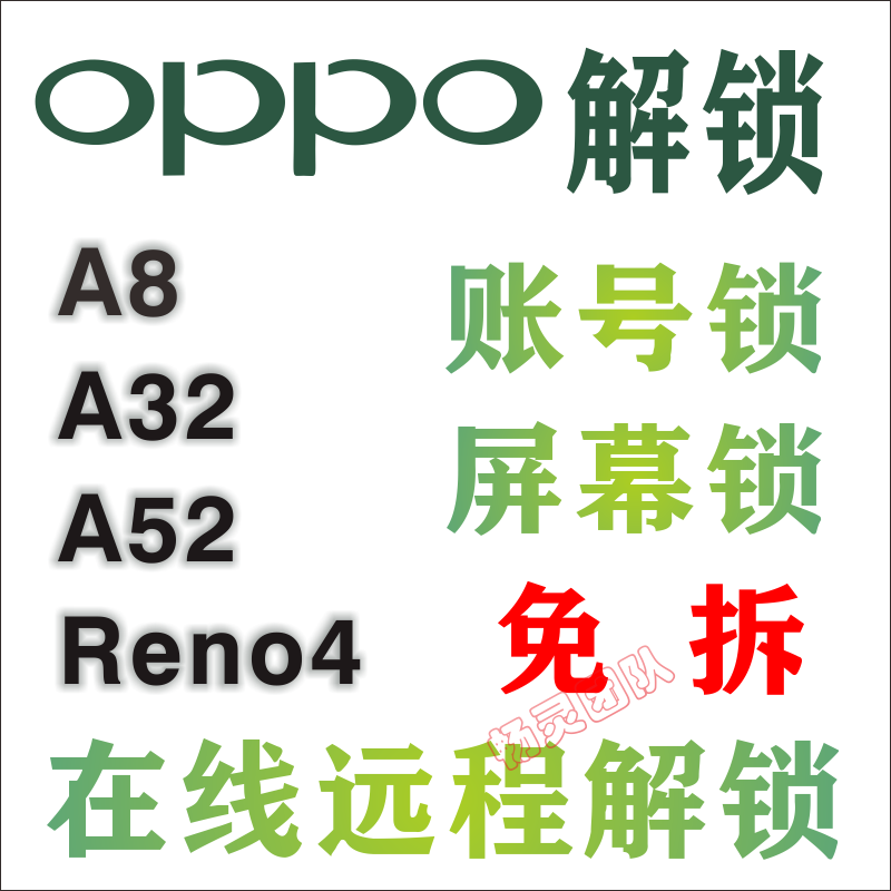 适用OPPO解锁Reno4 A32 A5 A8 R17 K3 Reno5 K11 A11 R15 A52 A35