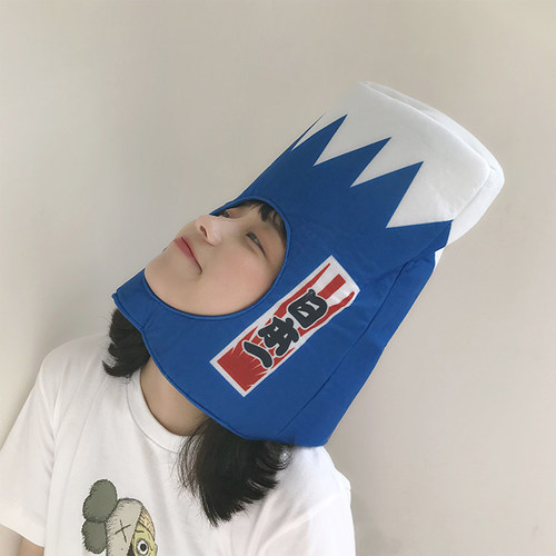 搞怪日本土酷风学生拍摄道具头套