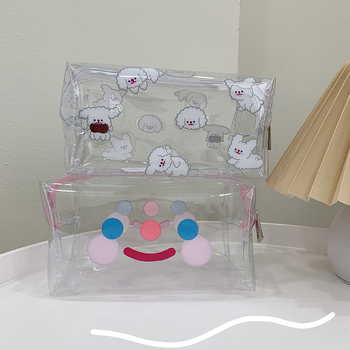 韩风ins可爱少女心pvc防水收纳袋