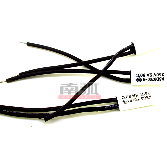 逆变焊机温控器80度常开温控器80C塑封温控器9700焊机配件