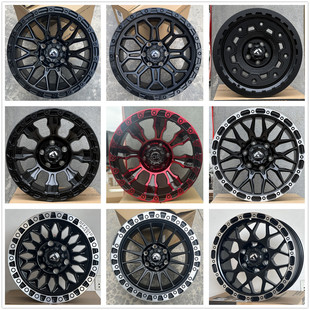 适配于游骑侠坦克300长城炮BJ40哈弗H9帕杰罗V73大道皮卡越野轮毂