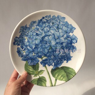 美式 CYGJ 陶瓷餐盘盘子平盘 外贸出口美国原单 精美艺术 118