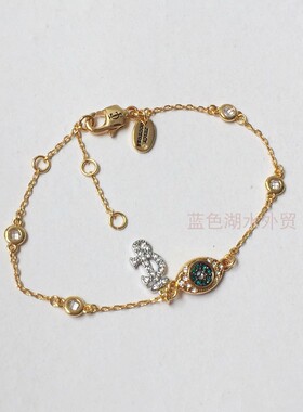 AS-SS-025 镀真金细节超赞!外贸出口美国轻奢大p原单 珠宝手链