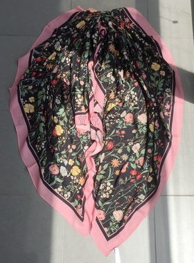 AS-WJ-084 超美外单!外贸出口美国原单 130cm莫代尔大方巾披肩