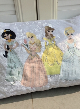 JJZS-YZ-034 甜美温馨美单!外贸出口米国原单 精美刺绣靠腰腰枕