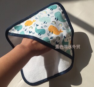 JJZS-MJ-248 超好 亲肤细腻!外贸出口美国原单 宝宝小方巾小毛巾