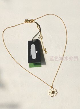 AS-SS-025 精致清新又可爱 镀金珐琅彩项链!外贸出口美国轻奢珠宝