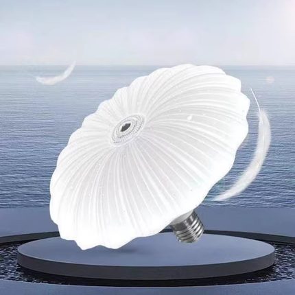 led螺旋式E27螺口通用型吸顶灯客厅卧室护眼螺旋口飞碟灯简易安装