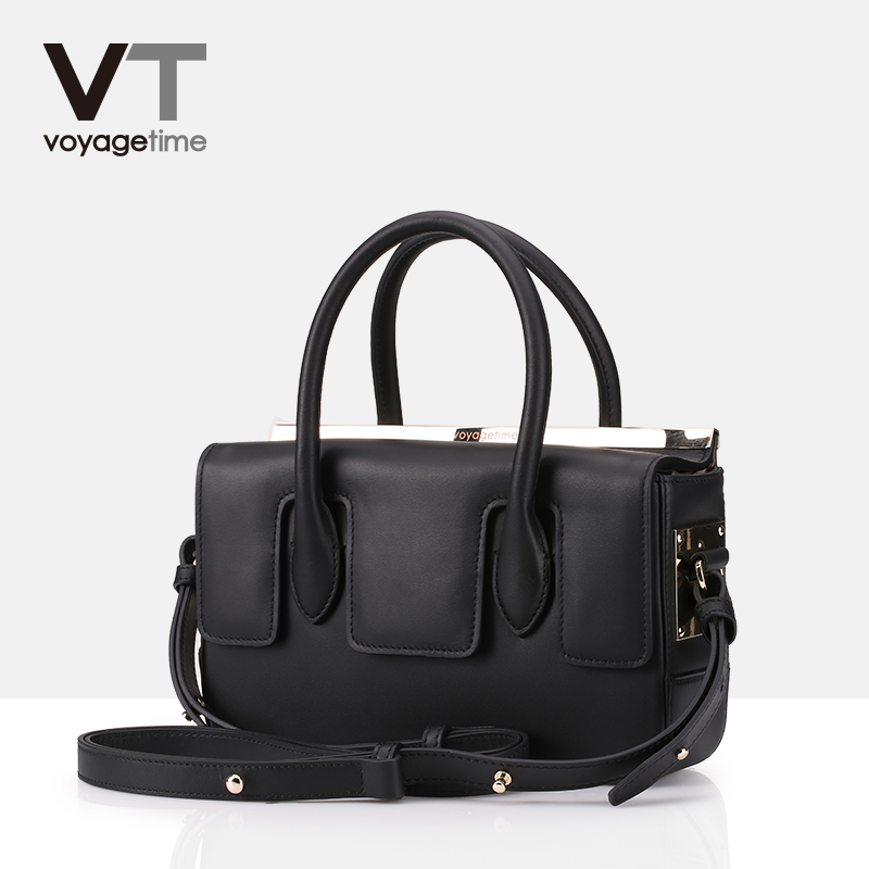 voyagetime微缇时尚风女士手提包