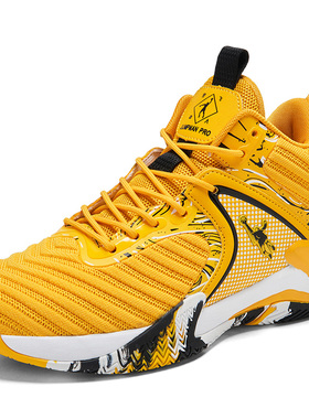 正品乔丹格兰男鞋秋冬透气网面46大码篮球鞋47休闲48高帮减震跑鞋