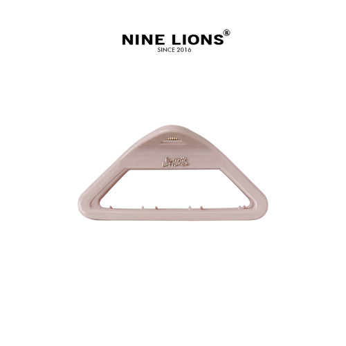 nine lions/三角抓夹中号马尾鲨鱼夹时尚百搭后脑勺马尾夹发饰女