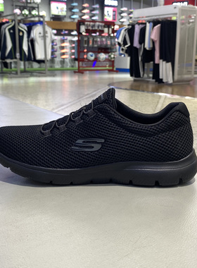 斯凯奇健步鞋女鞋2025秋新款透气网面运动鞋轻便缓震休闲鞋12985-