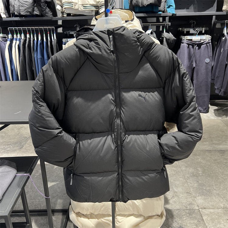 彪马男子2024连帽加厚羽绒服外套图片
