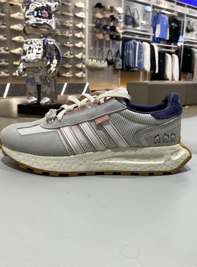 阿迪达斯三叶草男女2024秋季RETROPY E5复古低帮运动休闲鞋JR0107