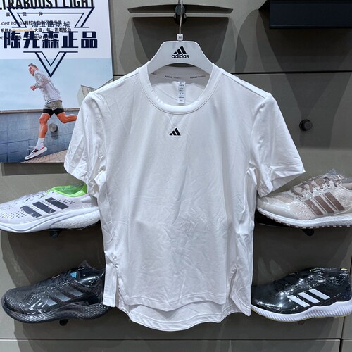 正品阿迪达斯新款女子运动短袖
