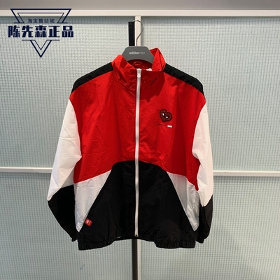 阿迪达斯蜘蛛侠联名外套男2021