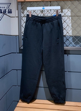 阿迪达斯三叶草男子长裤2021冬加绒保暖收口运动裤 H11379 H62547