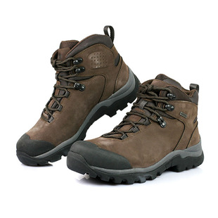 全皮防水防滑领队推荐 登山鞋 OUNCE遨游仕T1B男女专业高帮重装 正品