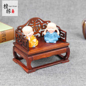 红木工艺品摆件椅子模型微缩家具