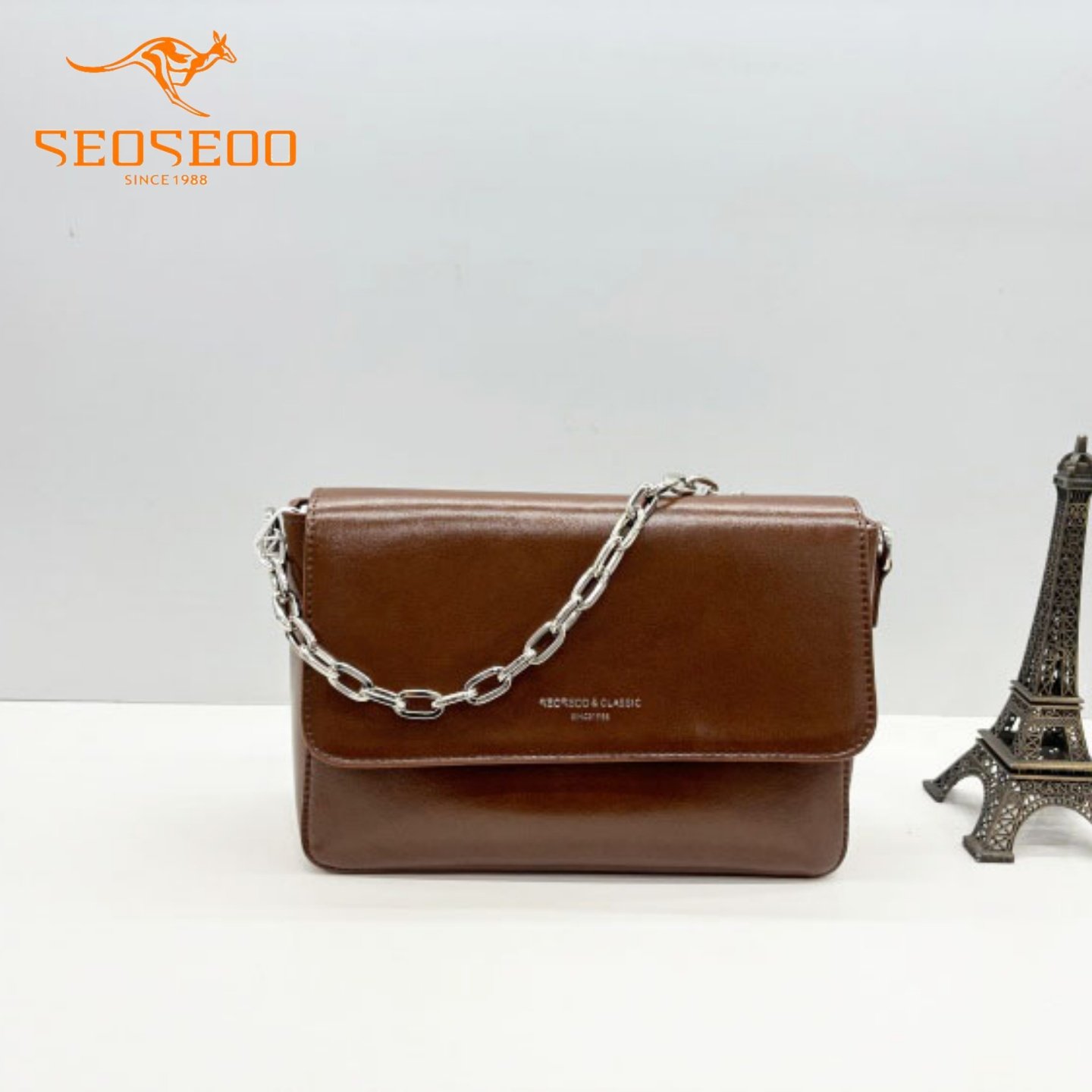 SEOSEOO/九州袋鼠女包2026新款商场同款时尚链条小方包斜挎792589,箱包皮具/热销女包/男包,小方包,淘宝优惠券,粉丝福利购,淘宝优惠卷