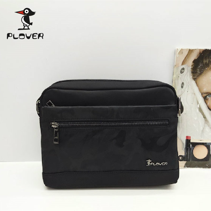 Plover/啄木鸟男包正品2025新款男士休闲布包商务斜挎包HX9100258